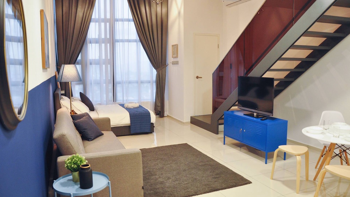 Kuala Lumpur Apartment | Stylish Fun Loft Suites near MRT KL Ekocheras