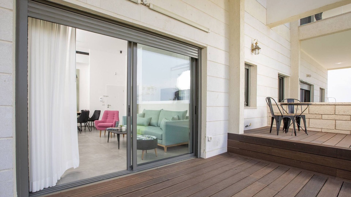 Nahariya Apartment | Stylish Garden Apartment near Akhziv Beach