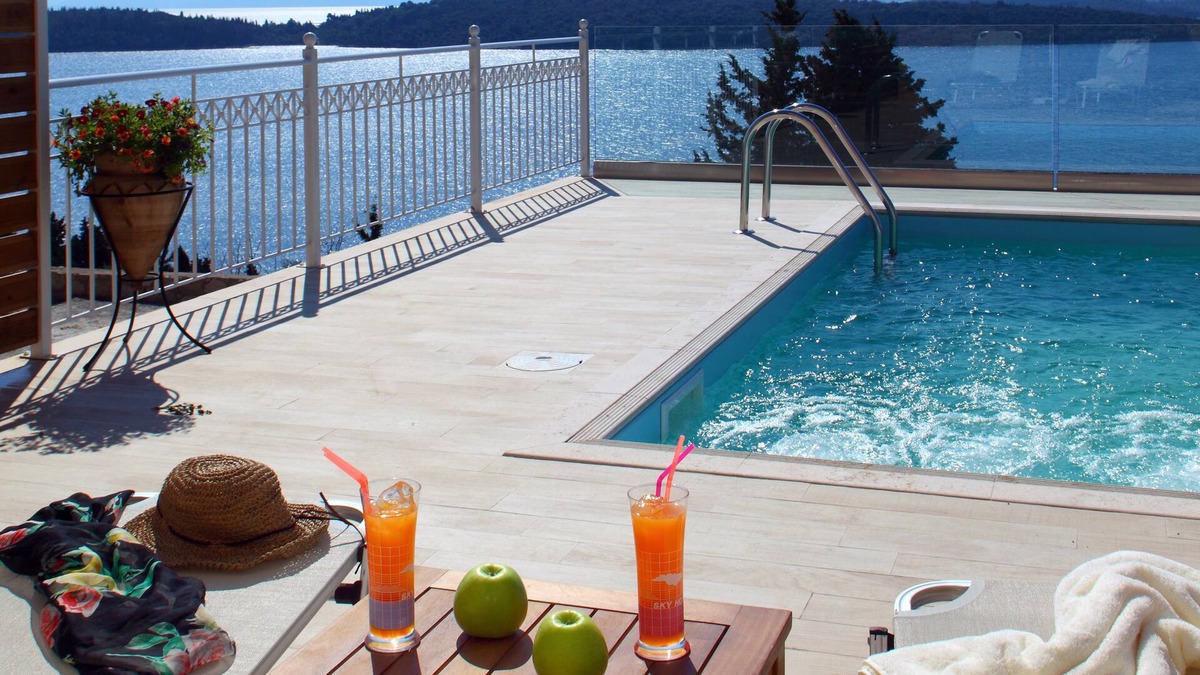 Perigiali Villa | Stylish Modern villa, private pool Ionian seaview, Walking distance to the beach