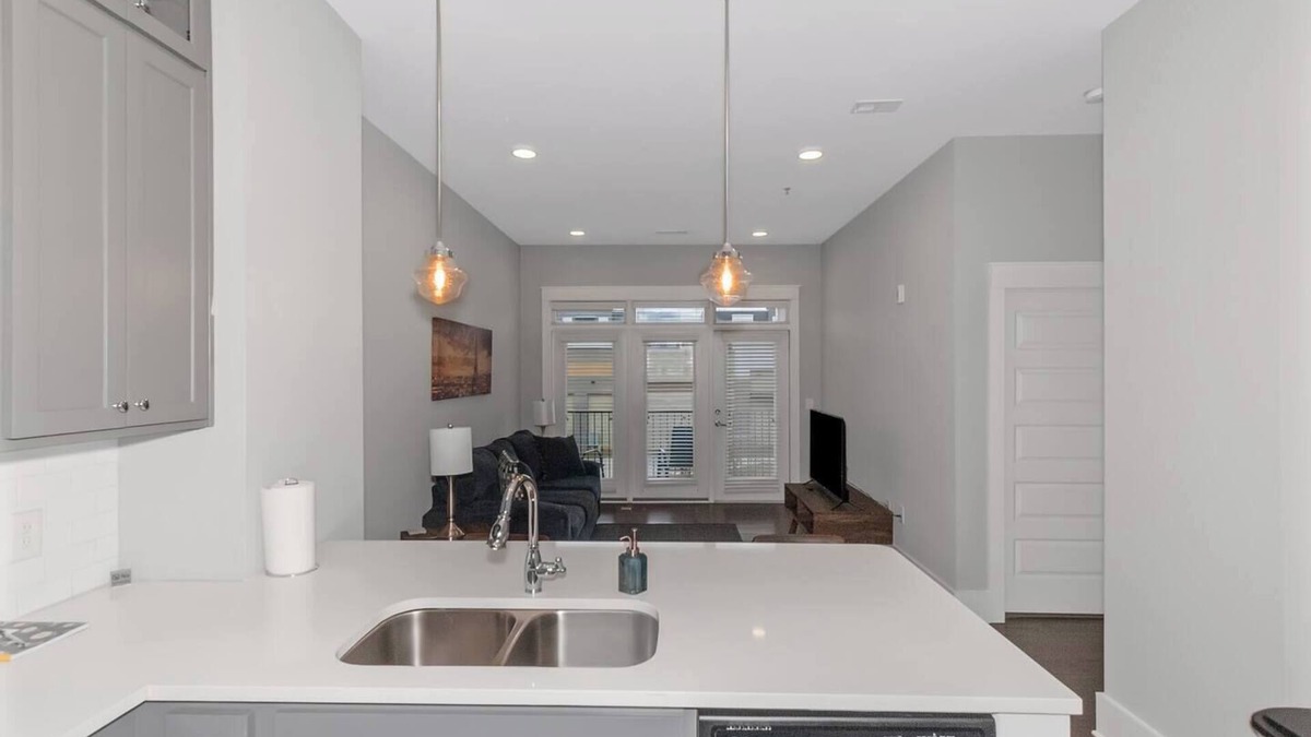 North Decatur Apartment | Stylish Retreat: Prime Location