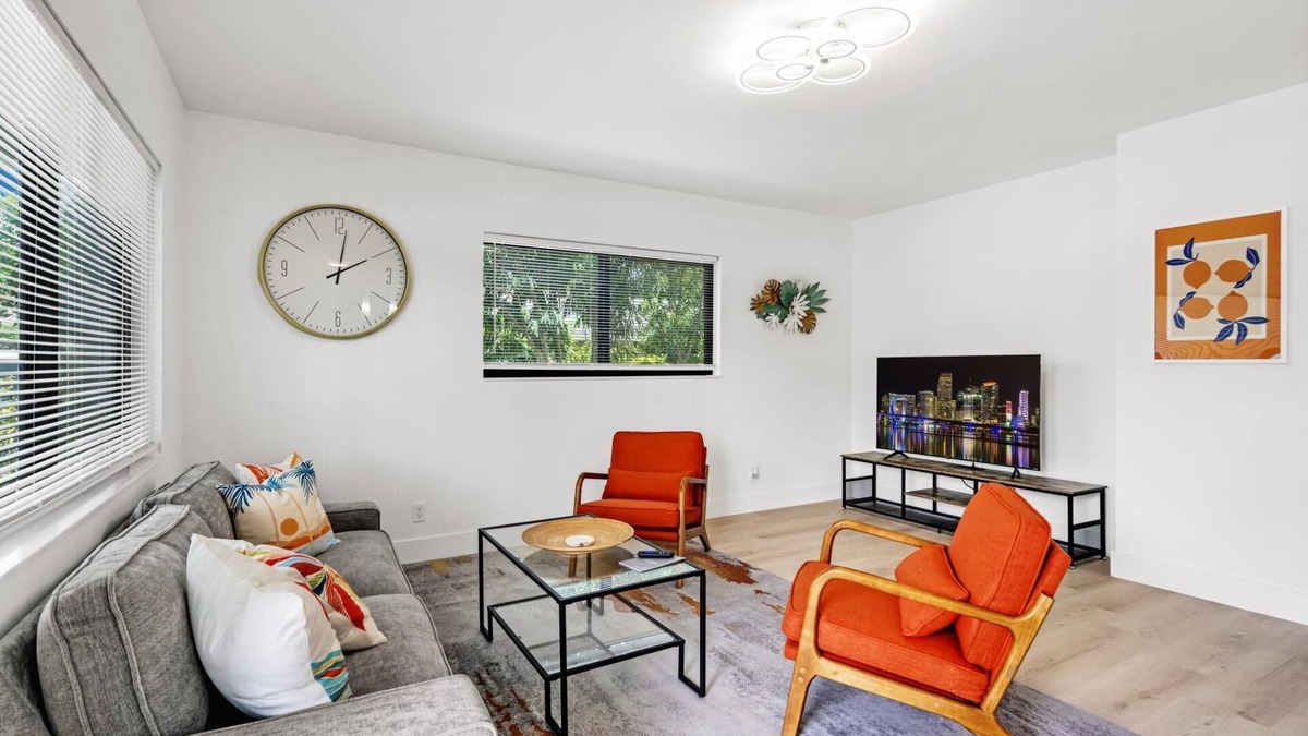Croissant Park Condo | Stylish Retreat with Free Parking & Great Location