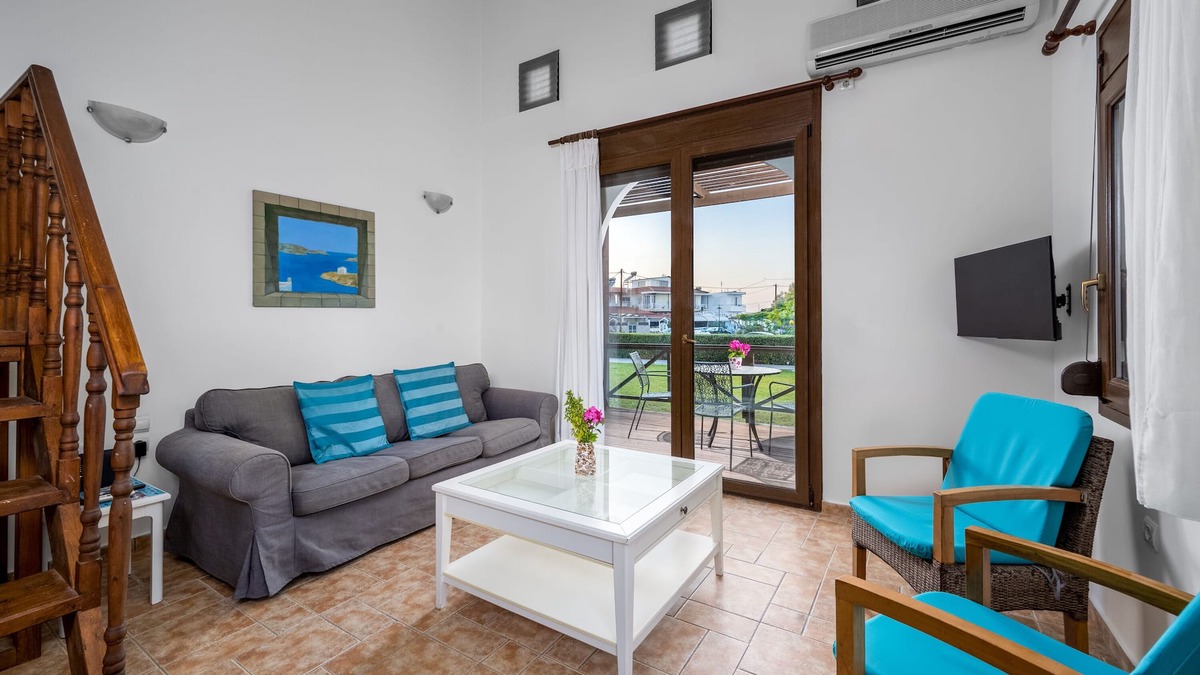 Ialyssos Apartment | Stylish sea view studio Artemis, Rhodes-Ialysos