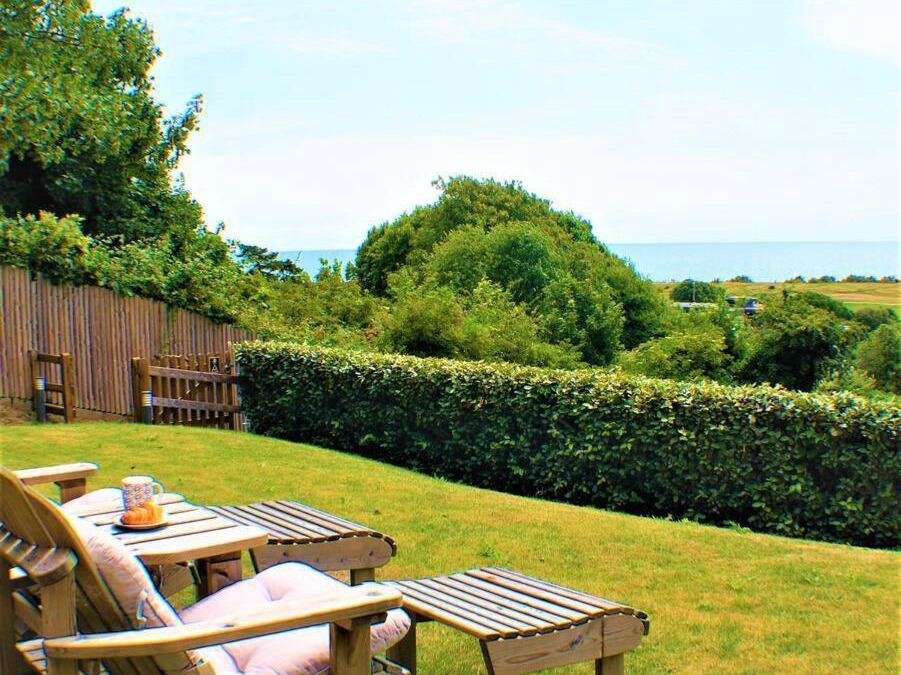 Hythe House | Stylish Seaview House with Hot Tub