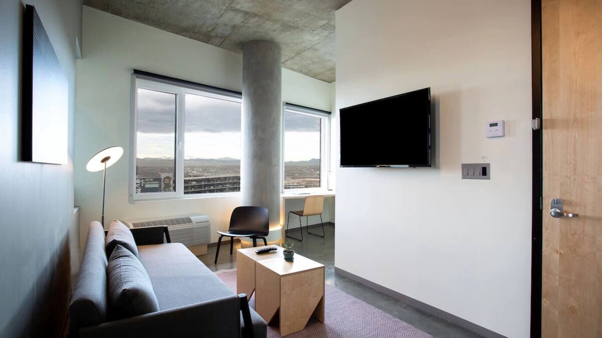 River North Art District Hotel | Stylish Skyline Suite with Stunning City Views, Spacious Interiors, and Luxury