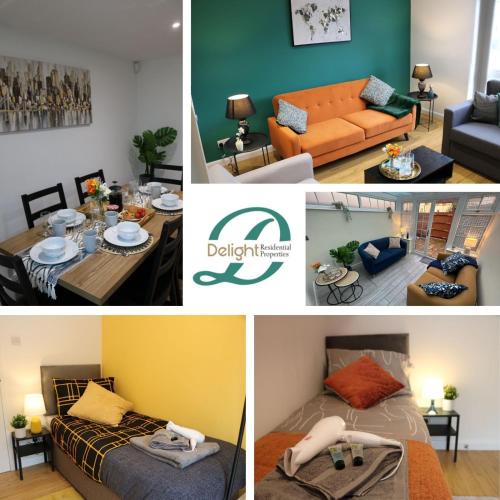 Milton Keynes House | Stylish townhouse-Sleeps 9-Free parking