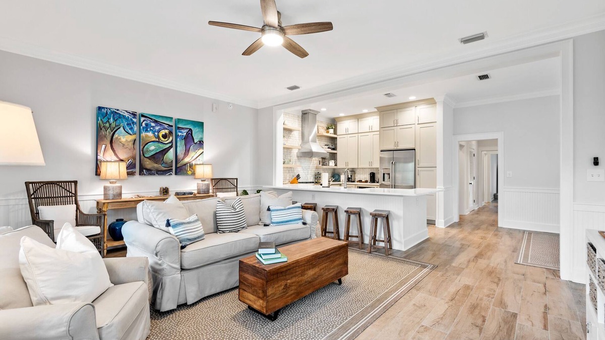 Watercolor Condo | Stylish WaterColor Home - 2BR, 2BA, Wrap Balcony + Resort Perks + 2 Bikes