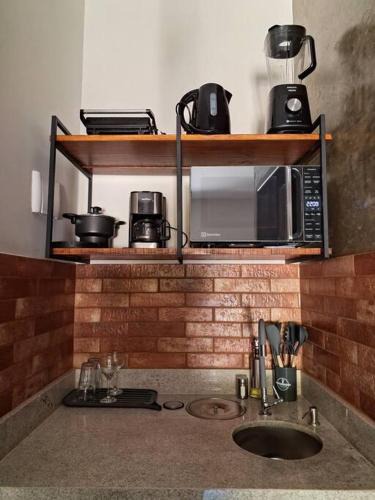 Sao Miguel de Touros Apartment | Suíte com cozinha-4 DVP São Miguel do Gostoso RN