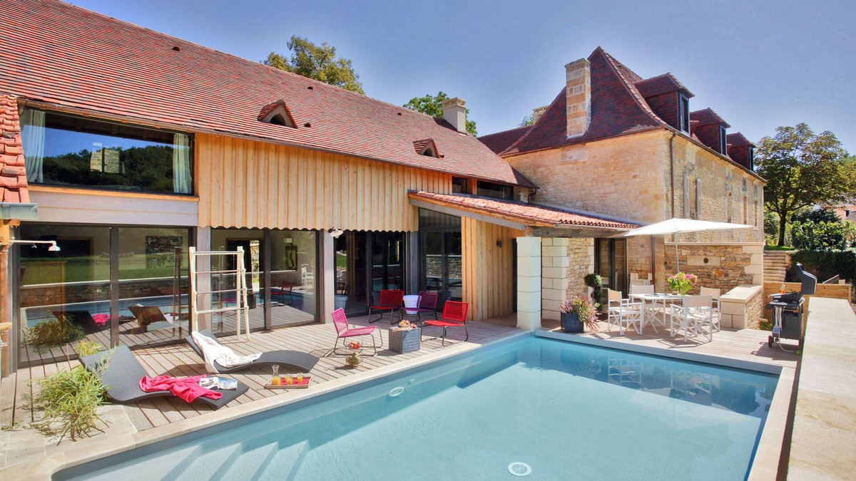 Saint-Amand-de-Coly House | Sublime master house - quiet 5 * label private heated pool, sleeps 6