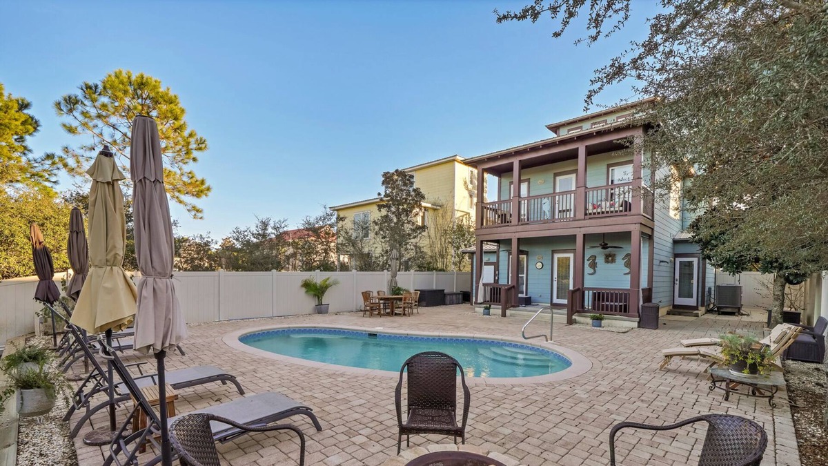 Village of Sugar Beach House | Sugar Hill Hang: Seagrove🏖PRIV POOL🏖Master/Main🏖Sleeps 12🏖BONFIRES 3/16-4/13 & 5/25-8/10