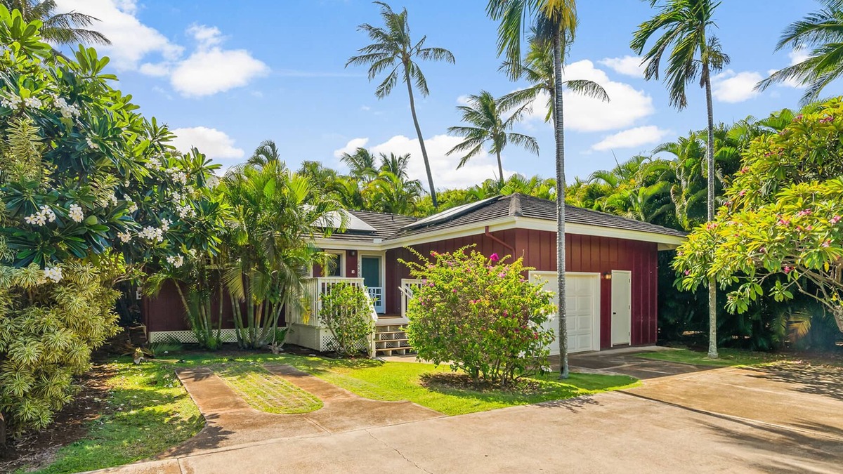 Poipu House | Sugar Mill Cottage at Poipu Kai By Parrish Kauai - short walk to beach & quiet l