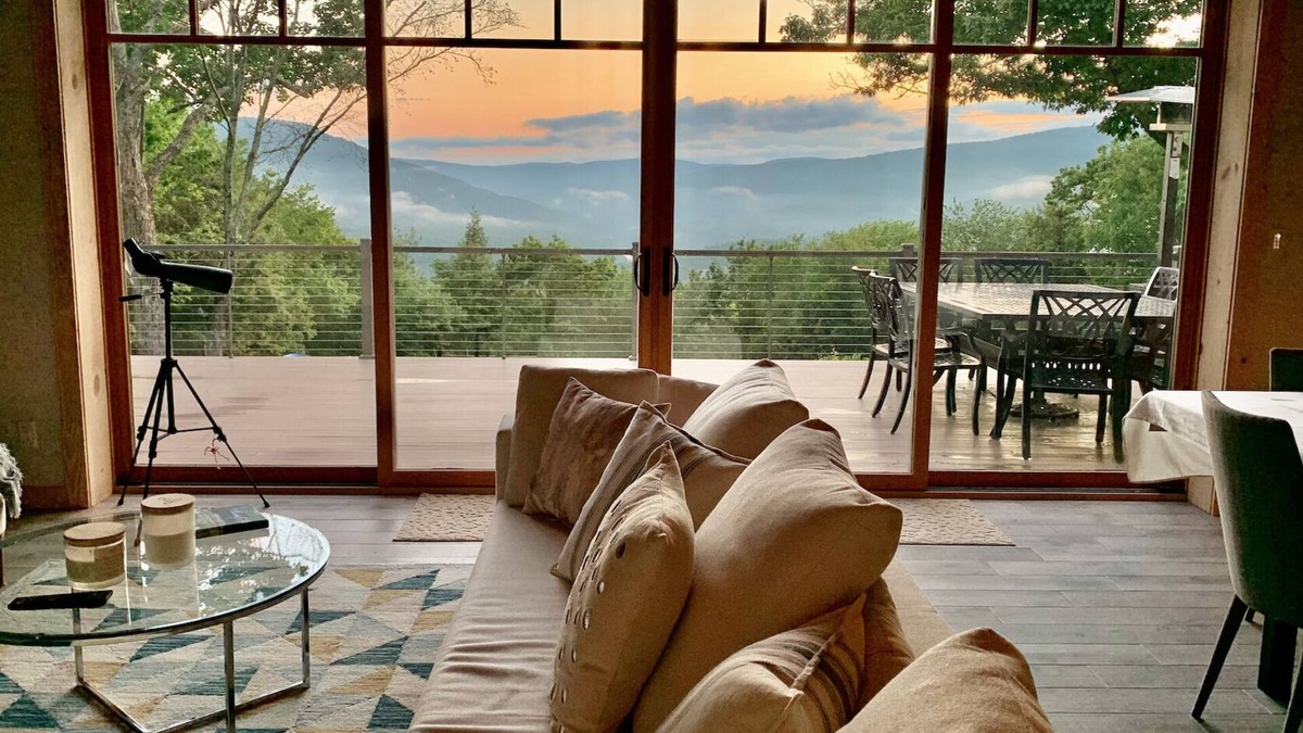 Margaretville House | "Sugar Mountain" Is a brand new home with magical views and breathtaking sunsets