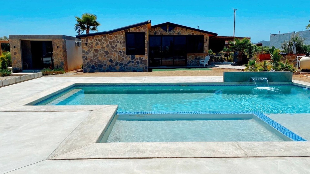 Valle de Guadalupe Cabin | Suite 2 En Finca de Piedra Valle-corazón del Valle