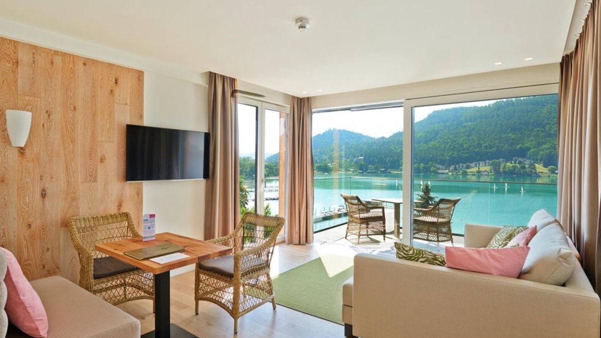 Klopein am Klopeiner See House | Suite 'Butterfly 45' HP - Amerika-Holzer Hotel Resort