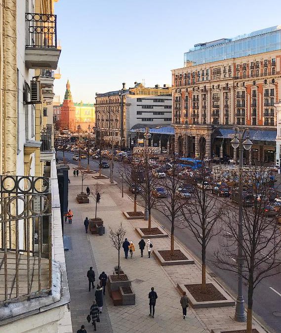 Central Administrative Okrug Apartment | Suite with a view of the Moscow Kremlin