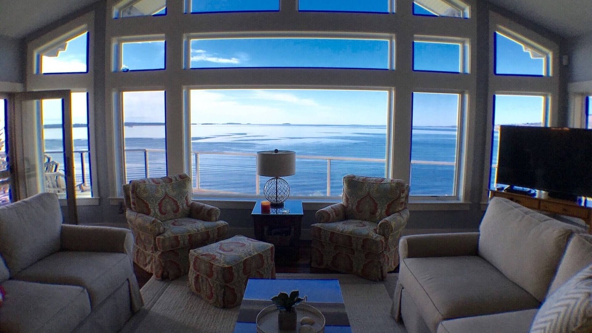 Northport House | Summer 2026 calendar open! Enjoy panoramic ocean views from home near Camden