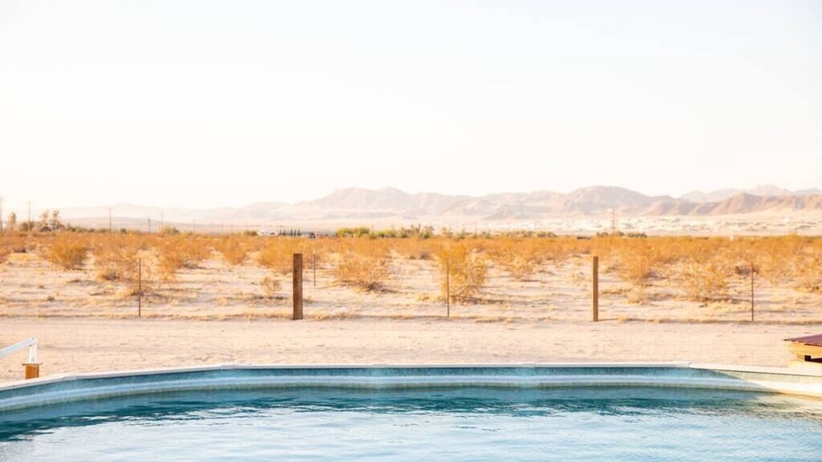 Twentynine Palms House | Sun Runner - Serene desert home w/pool & hot tub
