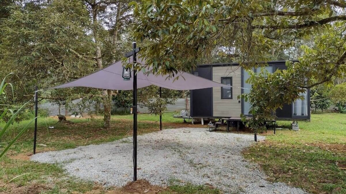 Teras House | Sungai Tiny House 1 by Tiny Away