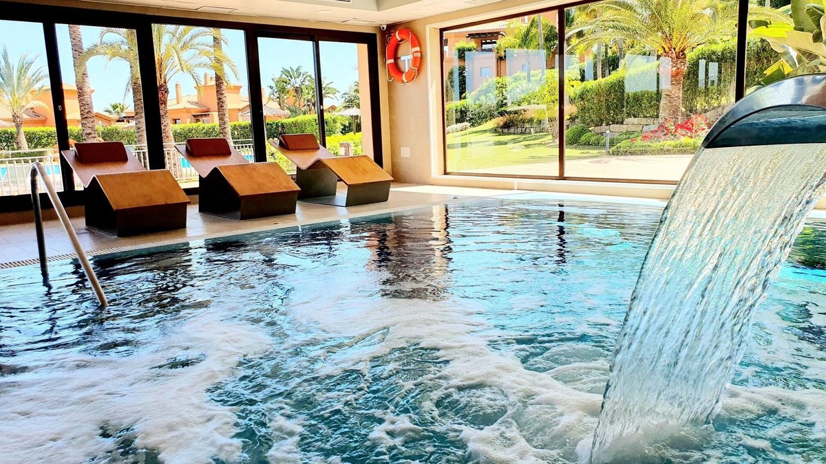 New Golden Mile Apartment | Sunny apartment with large terrace sea and Gibraltar view in luxury golf complex