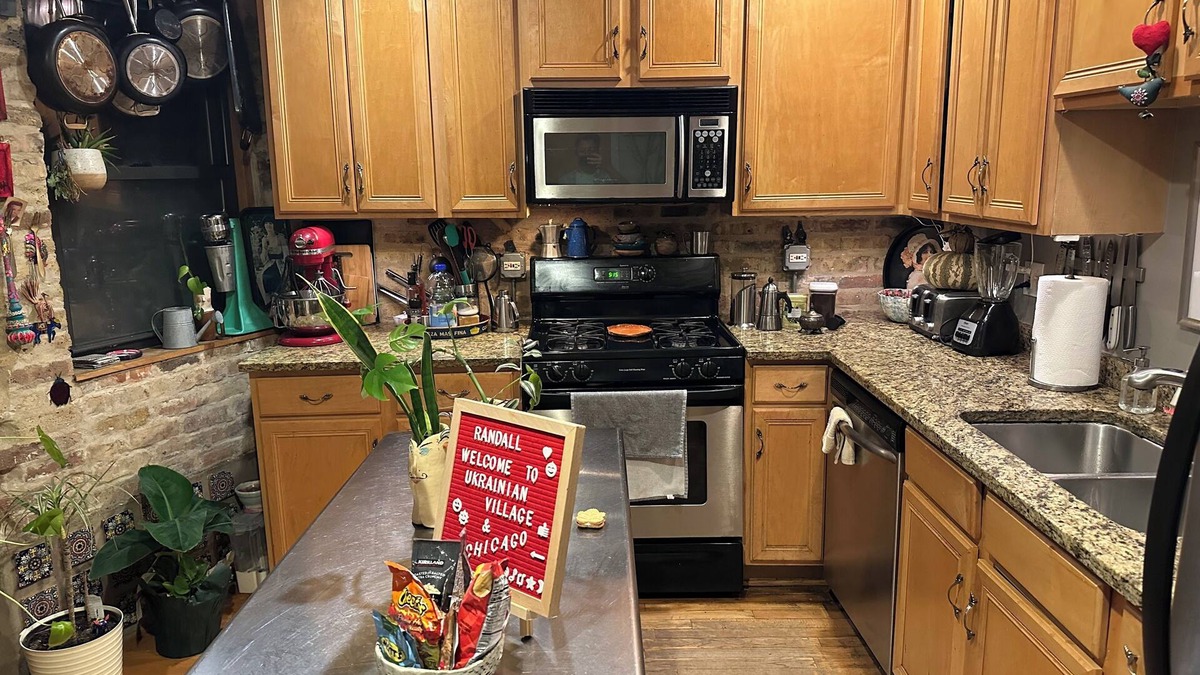 Ukrainian Village Apartment | Sunny Character Filled Apartment in Ukrainian Village Chicago
