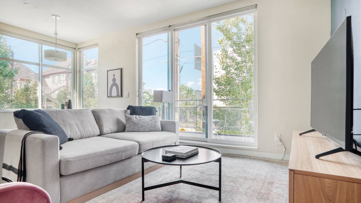 Cherry Creek Apartment | Sunny Cherry Creek 3BR w/ W/D & Deck, nr Cherry Creek Mall, by Blueground