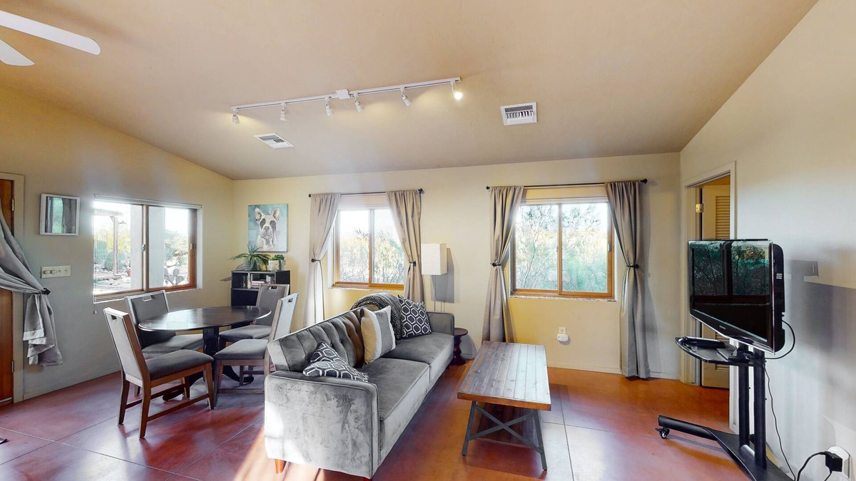 Tucson House | Sunny guest house with private washer/dryer & central AC - dog-friendly