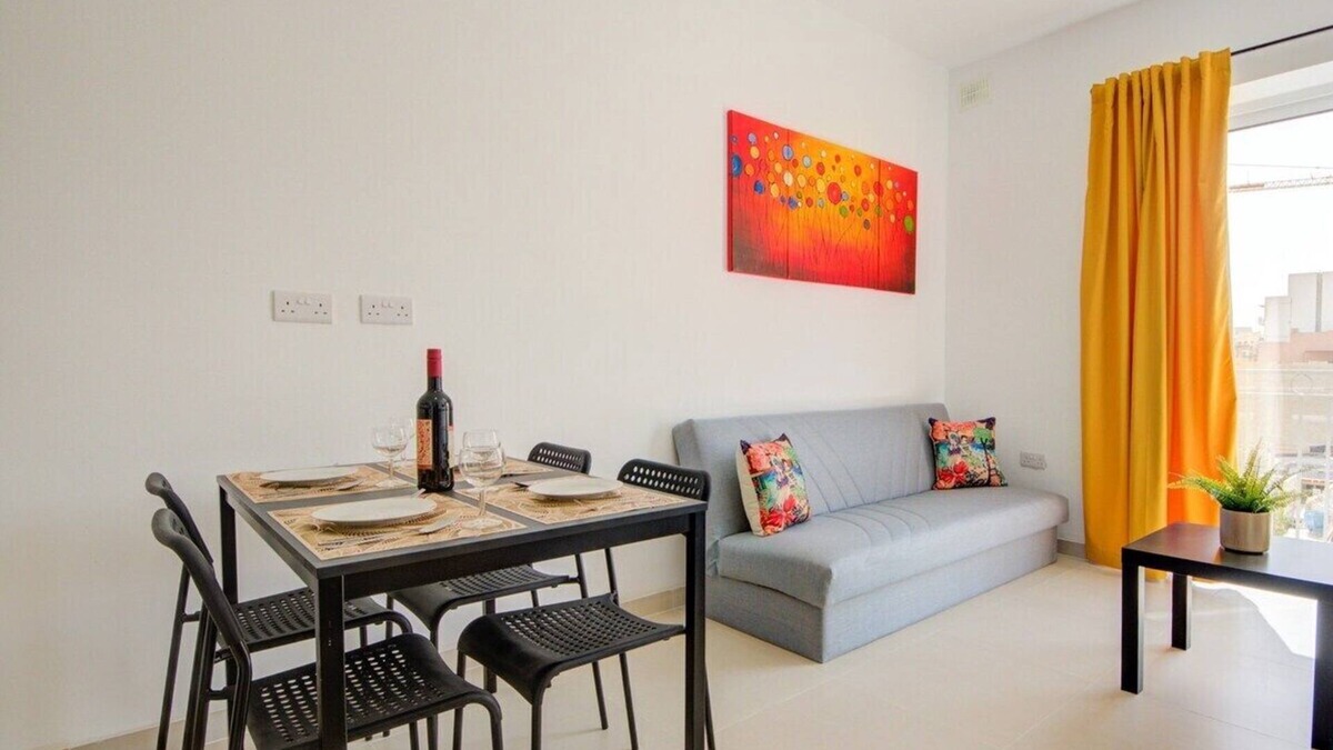 Msida Apartment | Sunny Msida Creek Cityside Apartment