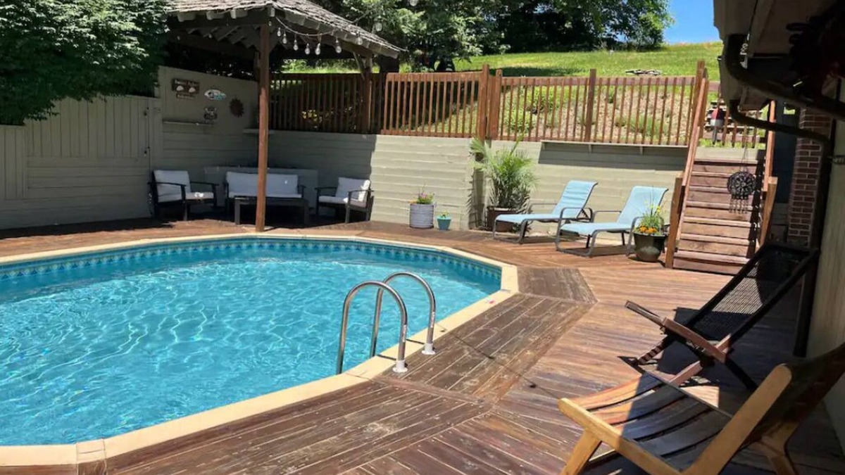 Willow Street House | Sunny & Spacious A-Frame with Private Pool and Panoramic Amish Country Views