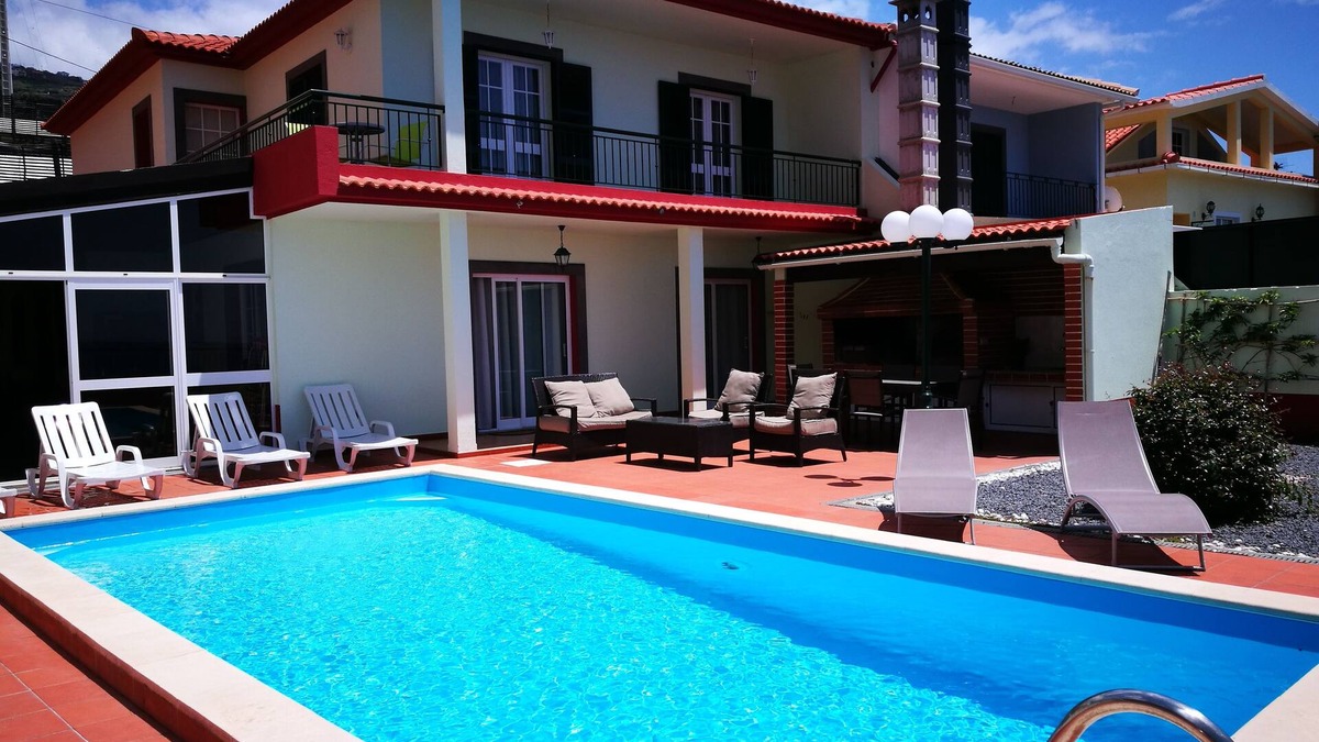 Ponta do Sol Villa | Sunny Villa - Sea View, BBQ & Private Pool