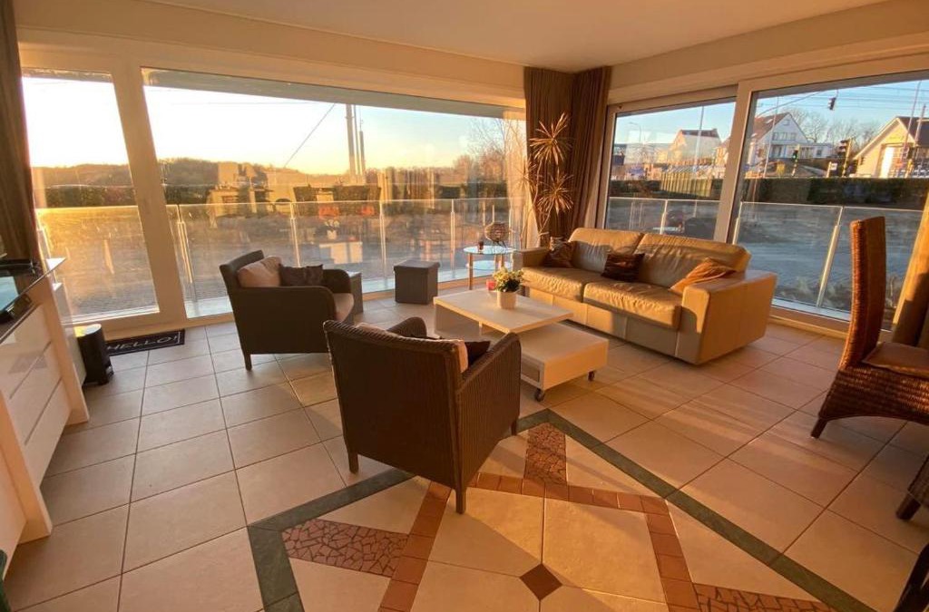 Nieuwpoort-aan-Zee Apartment | SunnySide-of-TheSea - with open view on nature, big terraces all around - very close to sea, beach, stores, restaurants & beach bars