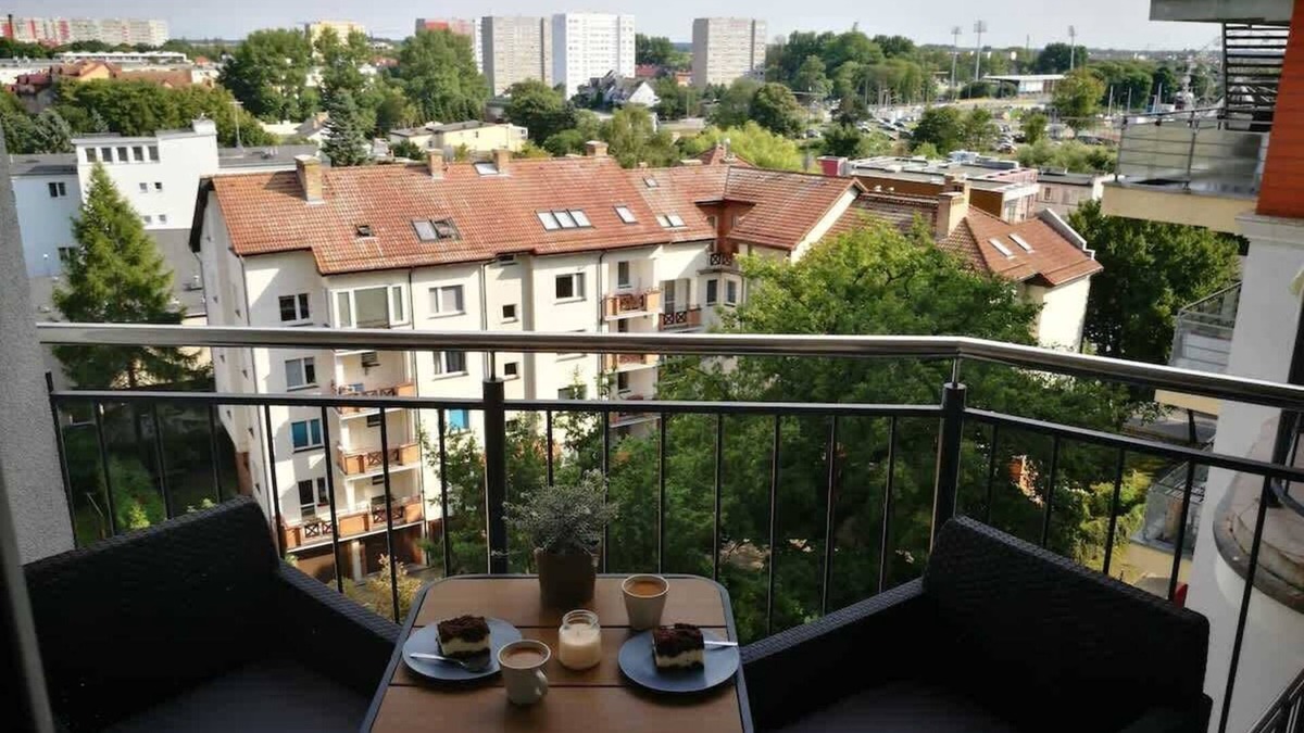 West Pomeranian Voivodeship Apartment | Sunrise | Cosy Apartment | Sauna | Gym
