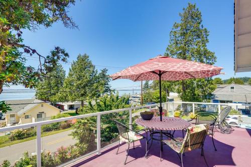 Camano Island House | Sunset and Ocean Views Serene Camano Escape