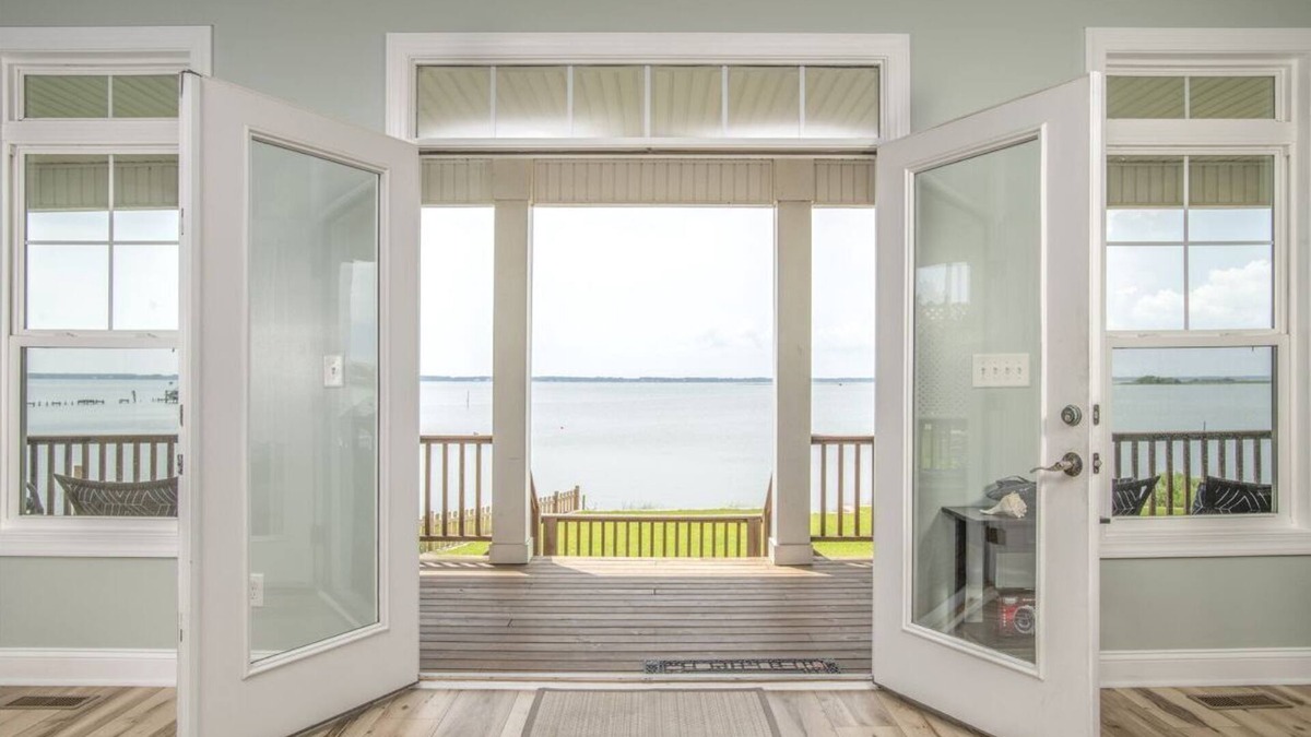 Straits House | Sunset Bay Retreat- Sound Front Home with Dock