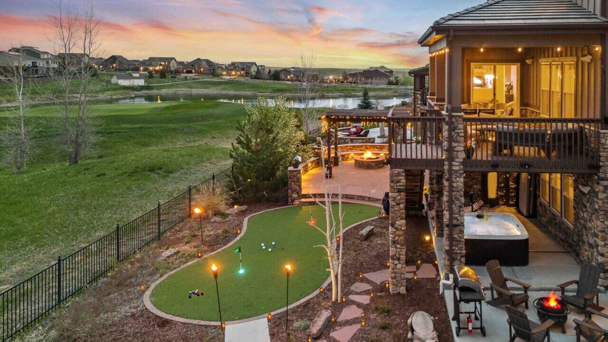 Aurora House | Sunset Casa: Golf & Lake Views, Hot Tub, Fire Pit, Sleeps 16