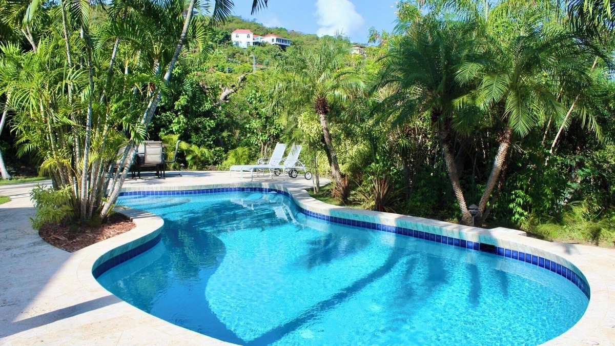 Great Cruz Bay Villa | Sunset View Pool Villa - 4 Equal Master Bedrooms with Big Views and Easy Access
