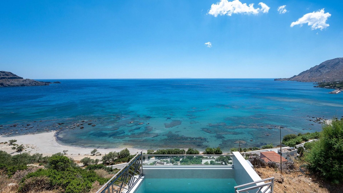 Agios Vasileios Villa | Sunset view villa in plakias,sea view,Private pool