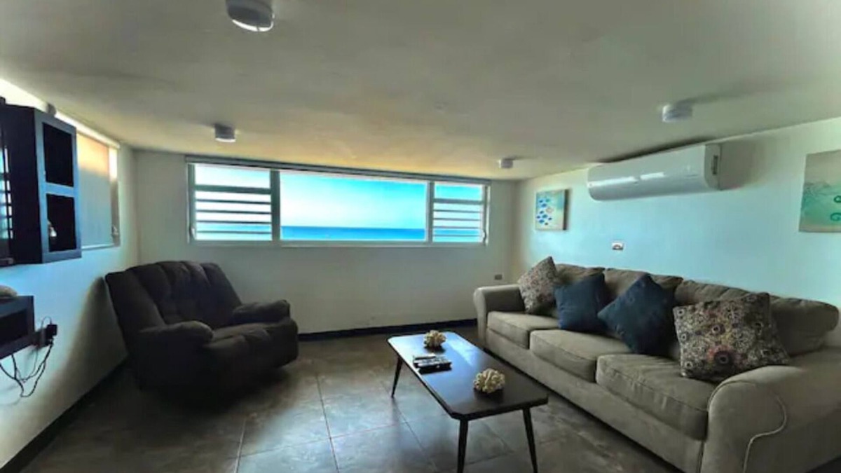 Aguadilla Pueblo Apartment | Sunset View Window w/ King Bed, Modern Beach Apartment