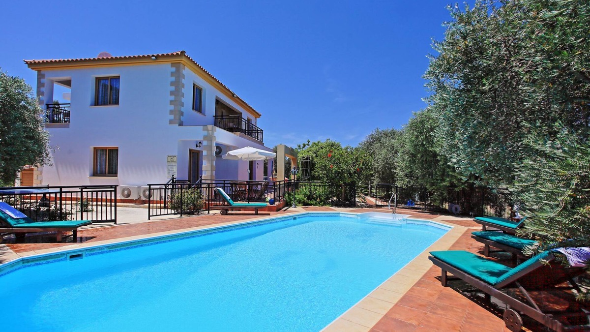 Nea Dimmata Villa | Sunset views, large pool, familiar to mobility difficulties