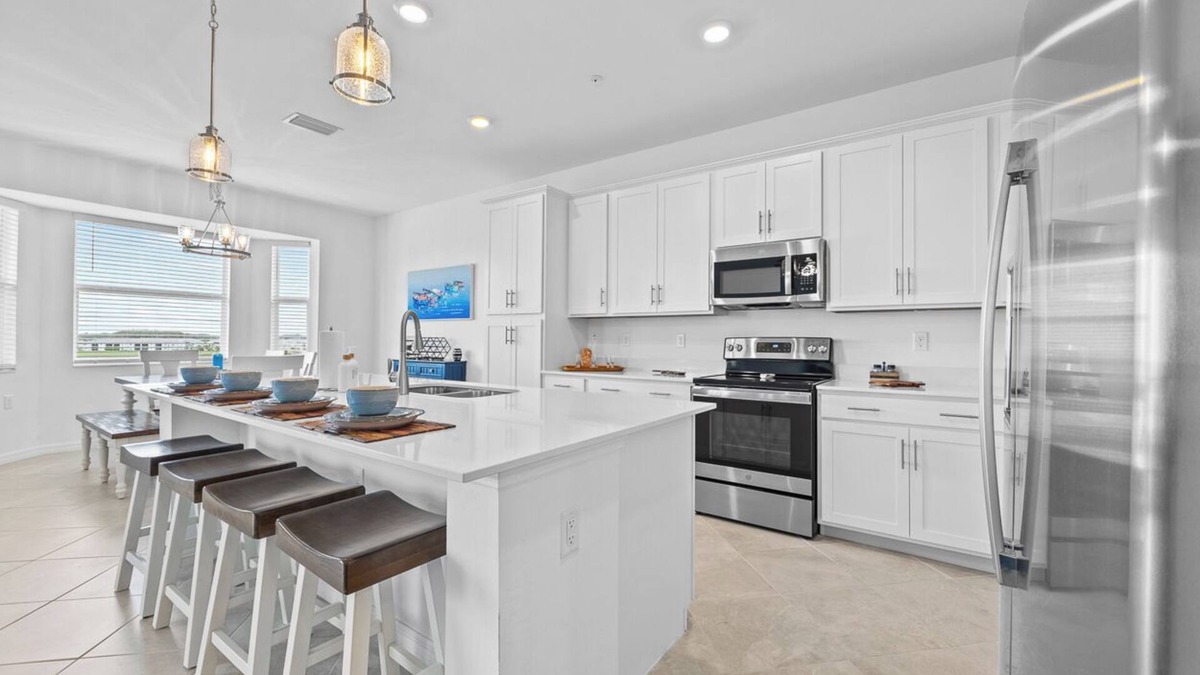 Immokalee Apartment | Sunset views over the 9