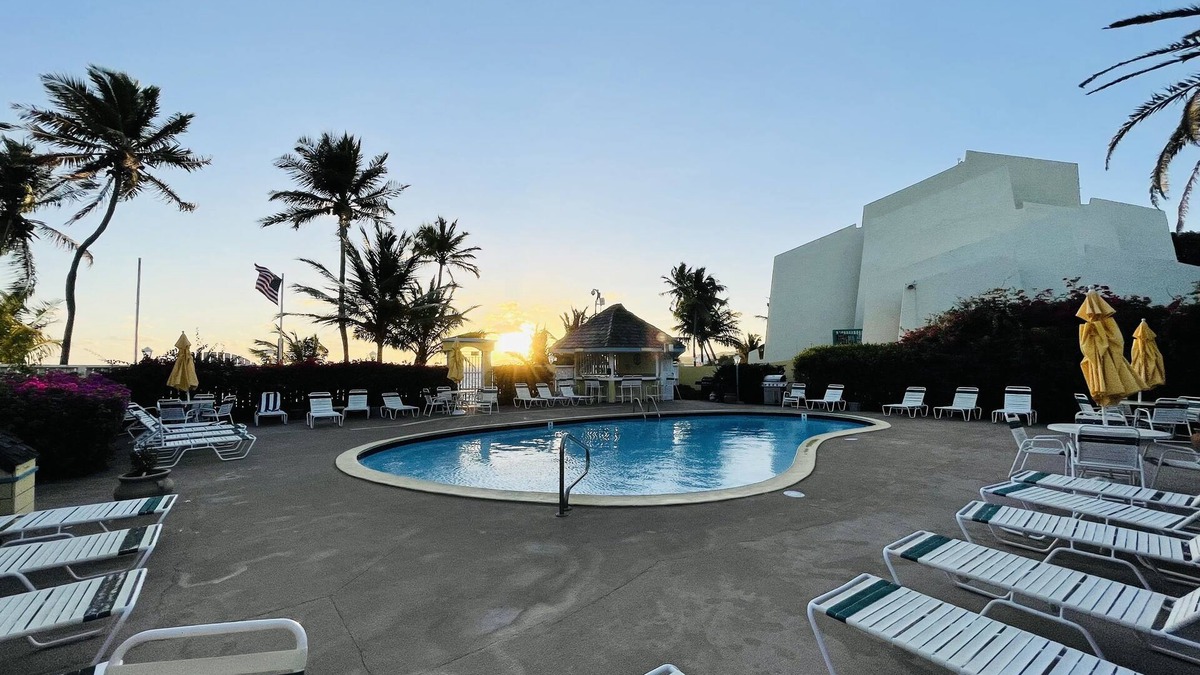 Estate Golden Rock Condo | Sunshine Suite, Just Steps to the Pool and Ocean