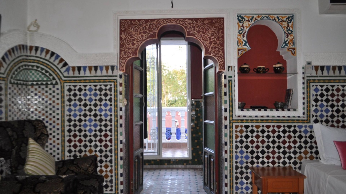 Malabata House | Superb room for 5 people with pool in Tangier