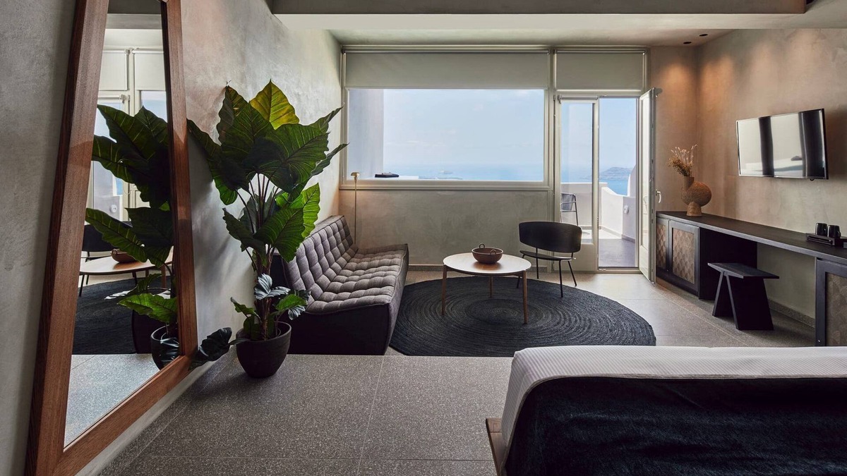 Firostefani Villa | Superb Santorini Villa | Villa Toraido | 1 Bedroom Suite | Outdoor Hot Tub |.