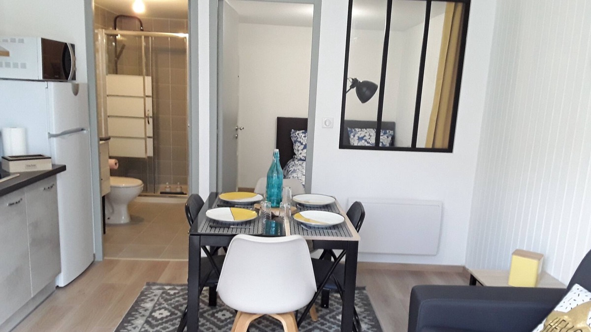 Polignac Apartment | Superb T2 in peace / 4 people / 5 min from Puy-en-Velay
