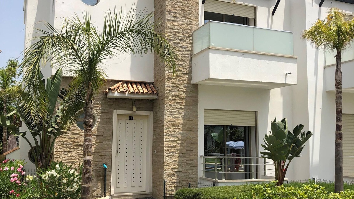 Skhirat Plage Villa | Superb Triplex villa in Skhirat in beautiful secure residence swimming pools air games