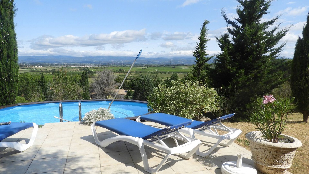 Escales House | Superb view of the Minervois valley