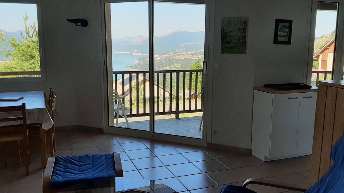 Puy-Sanieres Apartment | Superbe vue sur lac de Serre-ponçon et Terrasses 2