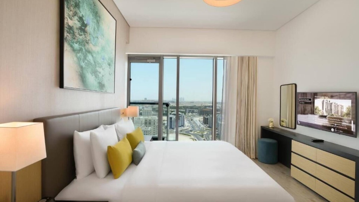 Al Barsha Apartment | Superior One Bedroom Apartment Near Circle Mall 01
