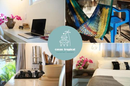 Emiliano Zapata Apartment | Surf Studio - SolSurf House Mita