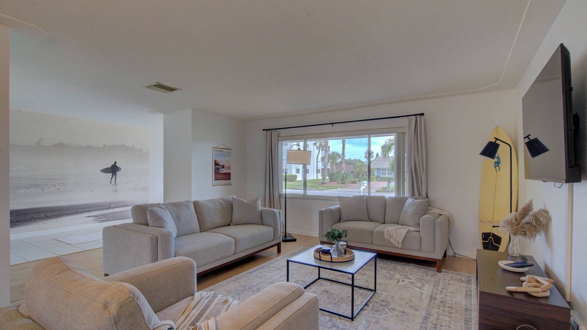 Cocoa Isles House | Surfer's Corner - Cozy Waterfront Oasis w/Fire Pit - Walk to Beach