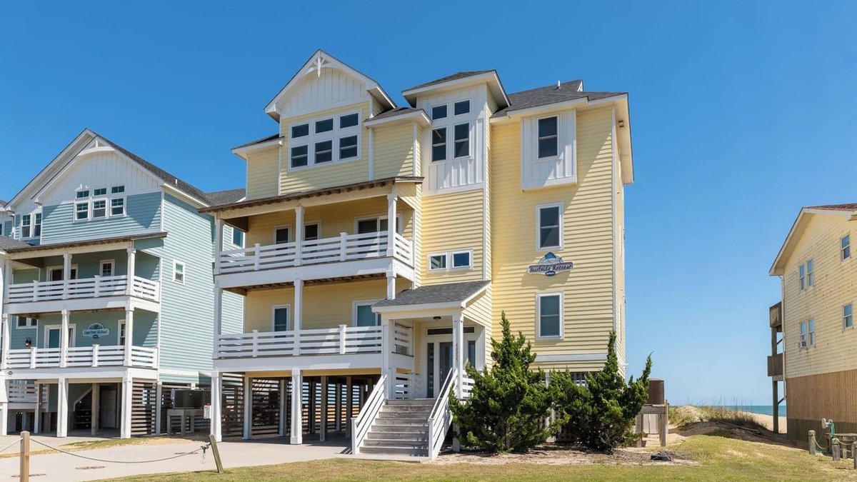 Buxton House | Surfside Retreat Oceanfront Home + Pets Stay Free!