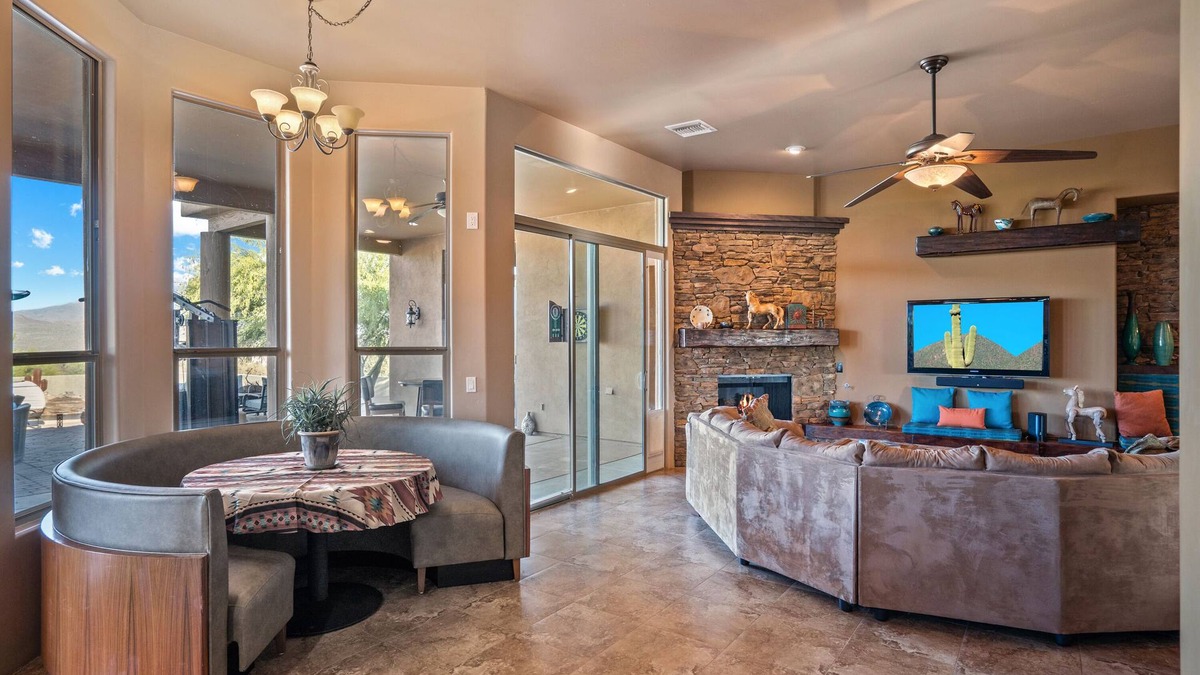 Rio Verde Foothills House | Surround yourself in beauty w/panoramic vu's of the mtns and the Sonoran Desert